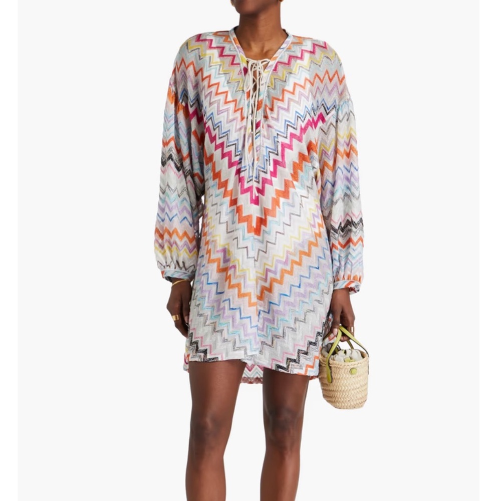 NWT Missoni crochet cover up, size small